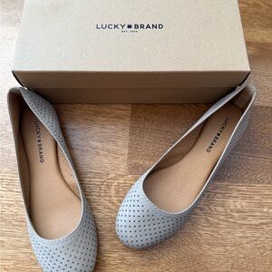 Lucky Brand warm stone elko nubuck - 9M